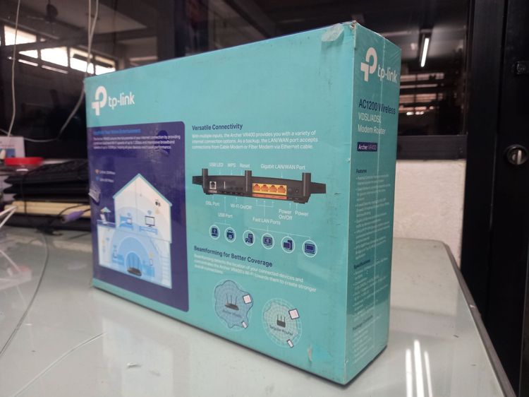 ของใหม่ TP-Link Archer VR400 AC1200 Wireless VDSL ADSL Modem Router รูปที่ 4