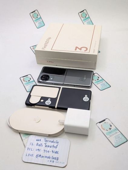 ขาย เทิร์น Oppo Find N3 Flip Ram 12 Rom 256 ศูนย์ไทย สภาพสวย อุปกรณ์ครบยกกล่อง เพียง 7,290 บาท เท่านั้น ครับ 
