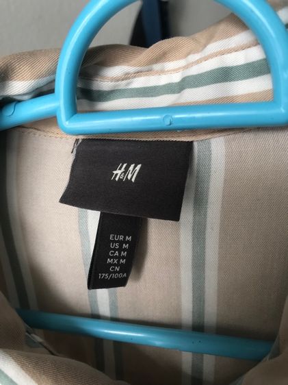เสื้อเชิ้ตแขนสั้น HM size M รูปที่ 4