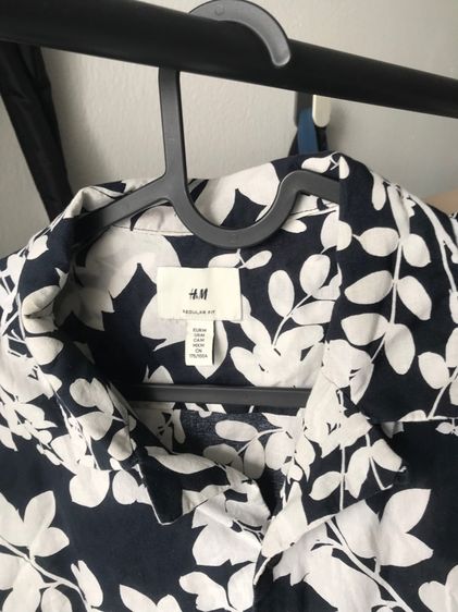 เสื้อฮาวาย HM size M รูปที่ 3