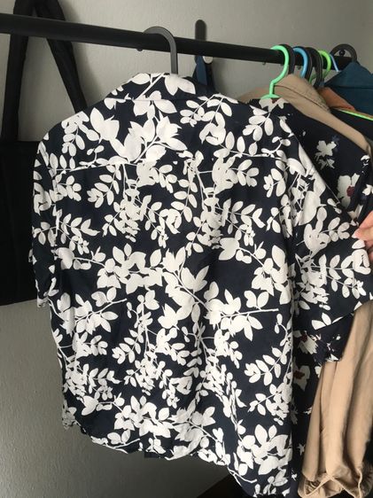 เสื้อฮาวาย HM size M รูปที่ 6