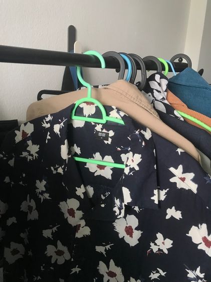 เสื้อลายดอก UniQlo size M รูปที่ 3