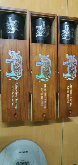 กล่องไวน์พร้อมขวดไม้สนสวยนัดรับพระราม2ส่งได้ครับ รูปที่ 5