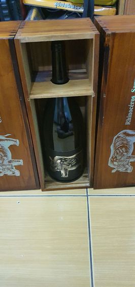 กล่องไวน์พร้อมขวดไม้สนสวยนัดรับพระราม2ส่งได้ครับ รูปที่ 4