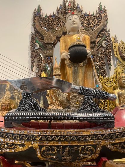 มีดตัดหวายลูกนิมิตร หลวงปู่เที่ยง ชลบุรี รูปที่ 4