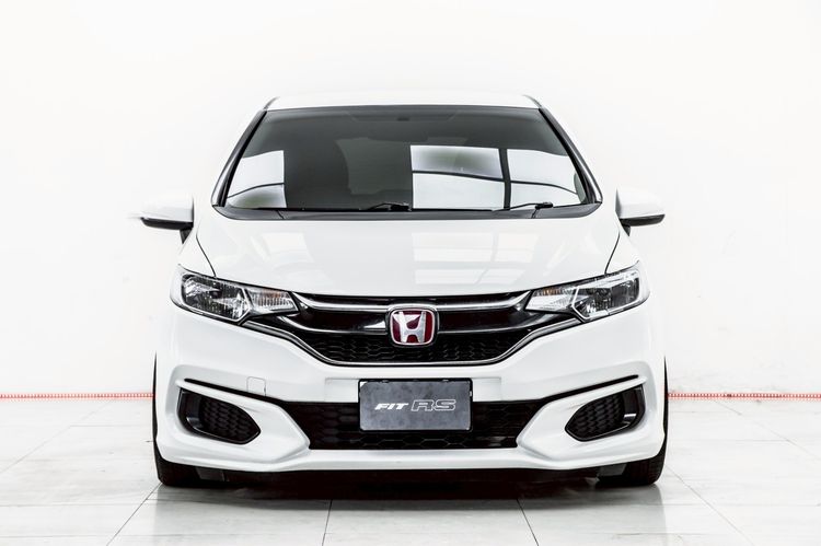 Honda Jazz 2018 1.5 S Sedan เบนซิน ไม่ติดแก๊ส เกียร์ธรรมดา ขาว รูปที่ 4