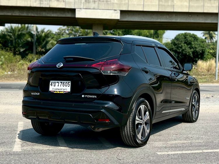 Nissan Kicks 2022 1.2 VL Utility-car ไฮบริด ไม่ติดแก๊ส เกียร์อัตโนมัติ ดำ รูปที่ 2