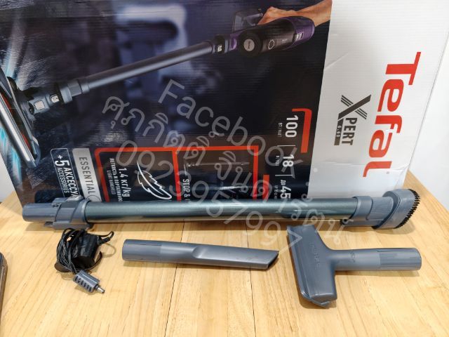 เครื่องดูดฝุ่นไร้สาย Tefal TY6838 X-Pert 6.6 แรงดูด 100W สภาพสวย ประกันเหลือ งดต่อราคา รูปที่ 5