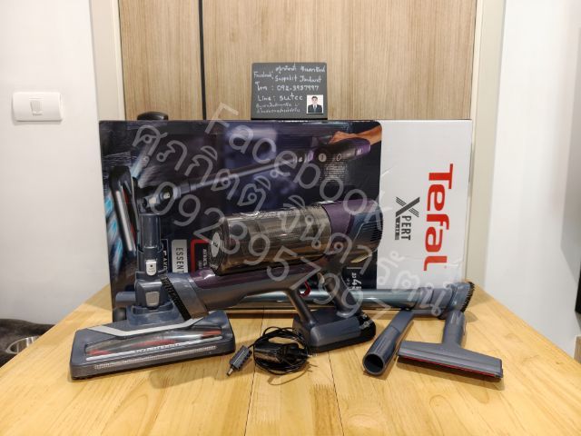 เครื่องดูดฝุ่นไร้สาย Tefal TY6838 X-Pert 6.6 แรงดูด 100W สภาพสวย ประกันเหลือ งดต่อราคา