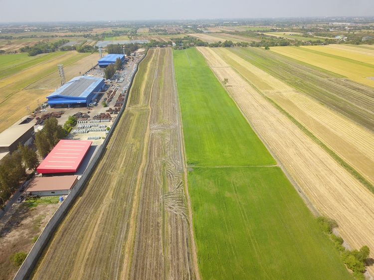 ขายที่ดินเปล่า 21 ไร่ 160 ตรว. อ.ลาดหลุมแก้ว จ.ปทุมธานี ทำเลทอง ติดสถานีไทยคม ลาดหลุมแก้ว รูปที่ 2