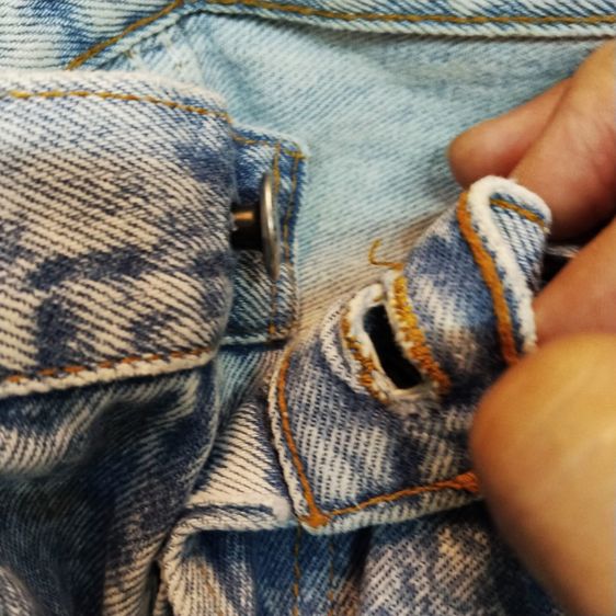 ยีนส์ 501 Levi's 501-0109 (ลายหินขัด) วินเทจยอดนิยม 80s - 90s รูปที่ 6