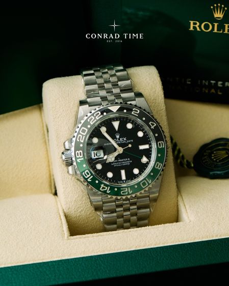 New Rolex GMT-Master II 126720VTNR Sprite  Black Dial Jubilee 2026 40mm. Fullset 1 รูปที่ 2