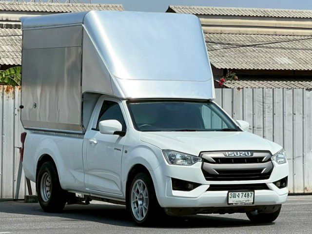 Isuzu D-MAX 2021 1.9 S Pickup ดีเซล ไม่ติดแก๊ส เกียร์ธรรมดา ขาว รูปที่ 2