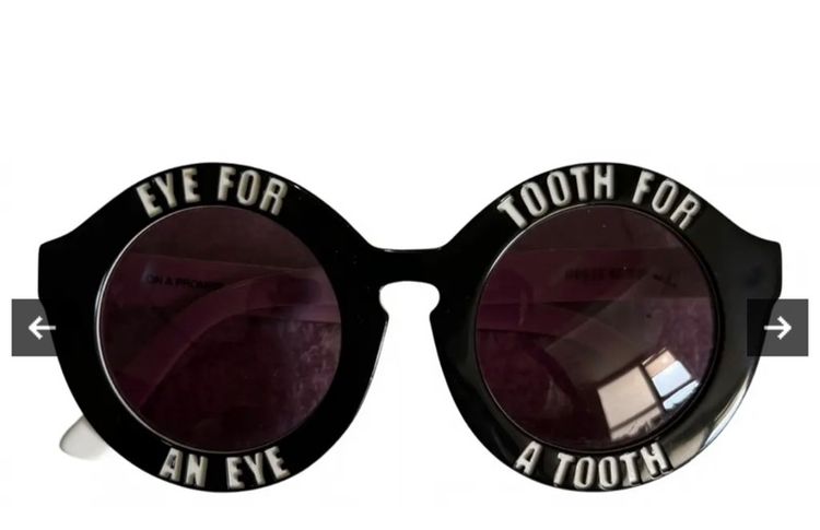 แว่นตากันแดดทรงกลมรุ่น On A Promiseแบรนด์ House of Holland  รูปที่ 10