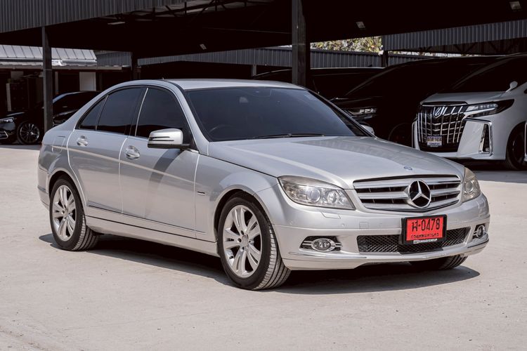 Mercedes-Benz C-Class 2009 C200 Sedan เบนซิน เทา รูปที่ 3