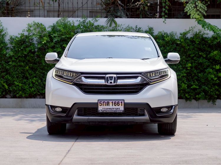 Honda CR-V 2017 2.4 E Utility-car เบนซิน ไม่ติดแก๊ส เกียร์อัตโนมัติ ขาว รูปที่ 2