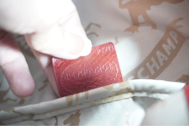 กระเป๋า Longchamp Le Pliage Neo Cavalier Limited Edition สีแดง รูปที่ 10