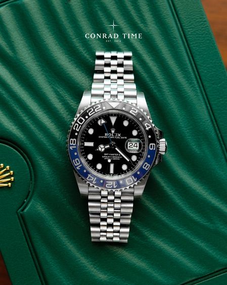 New Rolex GMT-Master II 126710BLNR Batman Black Dial Jubilee 2026 40mm. Fullset 100