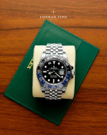 New Rolex GMT-Master II 126710BLNR Batman Black Dial Jubilee 2026 40mm. Fullset 100 รูปที่ 2