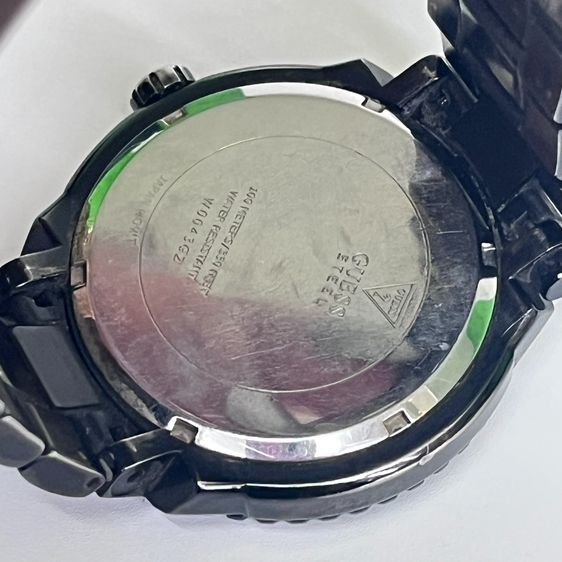 GUESS Diver Sport 100M รุ่น W0043G2 นาฬิกาผู้ชาย กันน้ํา 100M ตัวเรือนดํา สายสแตนเลส รูปที่ 10