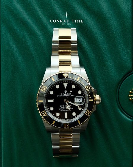 New Rolex Submariner 126613LN Black Dial Two-Tone Oyster 2026 41mm. Fullset 100