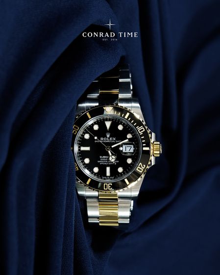 New Rolex Submariner 126613LN Black Dial Two-Tone Oyster 2026 41mm. Fullset 100 รูปที่ 3