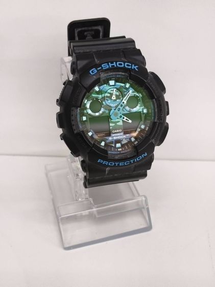 Casio G-Shock GA-100 Module 5081 Analog Digital Shock Resist กันน้ํา 20BARลายCamo Green Dial ของแท้ รูปที่ 2