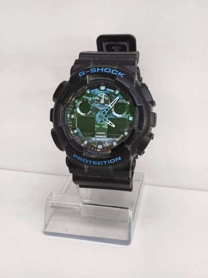 Casio G-Shock GA-100 Module 5081 Analog Digital Shock Resist กันน้ํา 20BARลายCamo Green Dial ของแท้ รูปที่ 5