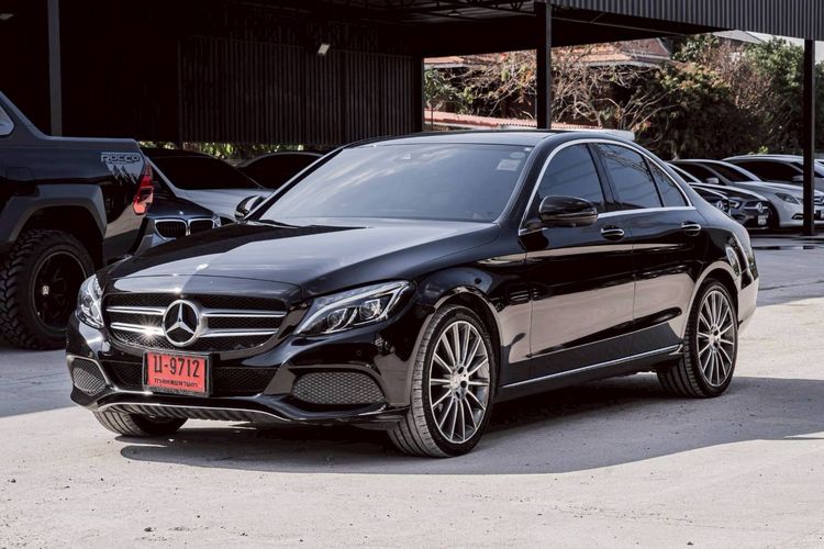 รถ Mercedes-Benz C-Class C350e สี ดำ