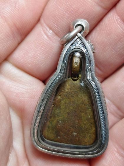 จอบหลวงพ่อเงิน​วัดบางคลาน​พร้อมเลี่ยมกันน้ำกรอบเงินแท้​ รูปที่ 2