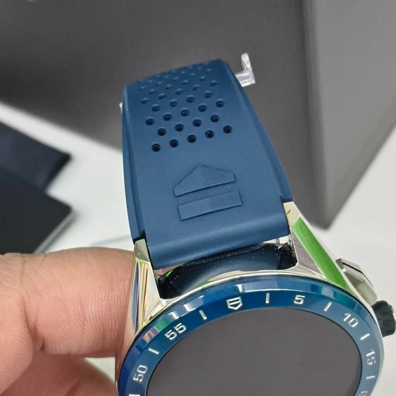 TAG Heuer Connected Modular 45 Smartwatch SBG8A11.BT6220 ขอบฟ้า สายยาง GPS Sapphire Crystalครบกล่อง รูปที่ 13