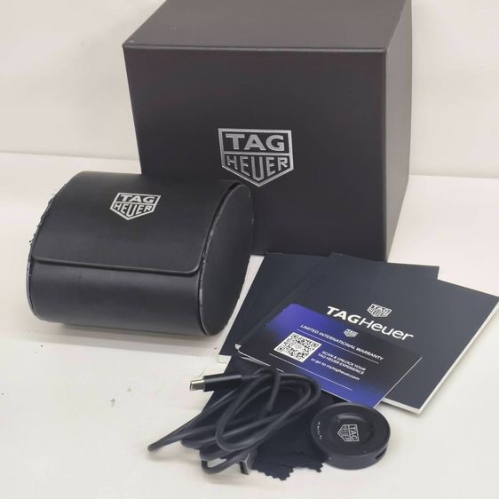 TAG Heuer Connected Modular 45 Smartwatch SBG8A11.BT6220 ขอบฟ้า สายยาง GPS Sapphire Crystalครบกล่อง รูปที่ 4