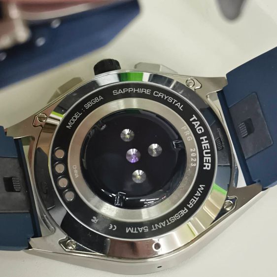 TAG Heuer Connected Modular 45 Smartwatch SBG8A11.BT6220 ขอบฟ้า สายยาง GPS Sapphire Crystalครบกล่อง รูปที่ 17
