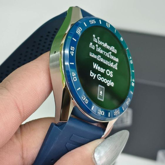 TAG Heuer Connected Modular 45 Smartwatch SBG8A11.BT6220 ขอบฟ้า สายยาง GPS Sapphire Crystalครบกล่อง รูปที่ 15