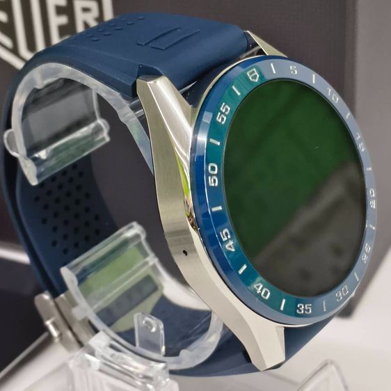 TAG Heuer Connected Modular 45 Smartwatch SBG8A11.BT6220 ขอบฟ้า สายยาง GPS Sapphire Crystalครบกล่อง รูปที่ 12