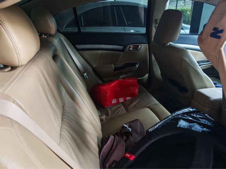 Honda Civic 2012 1.8 E i-VTEC Sedan เบนซิน ไม่ติดแก๊ส เกียร์อัตโนมัติ ดำ รูปที่ 4