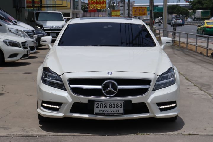Mercedes-Benz CLS-Class 2013 CLS250 CDI AMG Sedan ดีเซล เกียร์อัตโนมัติ ขาว รูปที่ 3