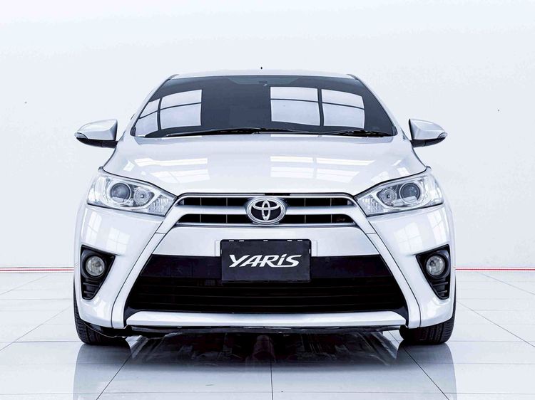 Toyota Yaris 2015 1.2 G Sedan เบนซิน ไม่ติดแก๊ส เกียร์อัตโนมัติ เทา รูปที่ 3