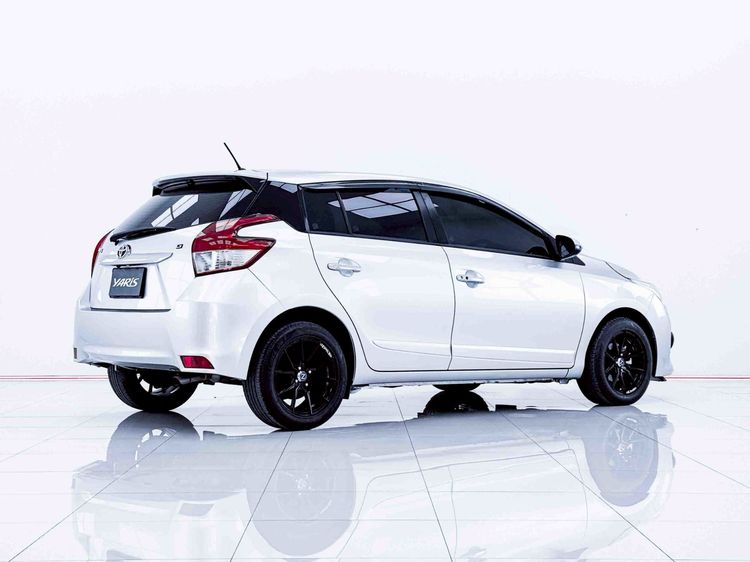 Toyota Yaris 2015 1.2 G Sedan เบนซิน ไม่ติดแก๊ส เกียร์อัตโนมัติ เทา รูปที่ 4