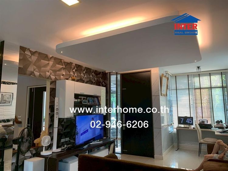 บ้านเดี่ยว 2 ชั้น 53.9 ตร.ว. หมู่บ้านเดอะทรัสต์ กาญจนาภิเษก–หทัยราษฎร์ ซอยหทัยราษฎร์58 ถนนหทัยราษฎร์ ถนนกาญจนาภิเษก ลำลูกกา ปทุมธานี รูปที่ 4