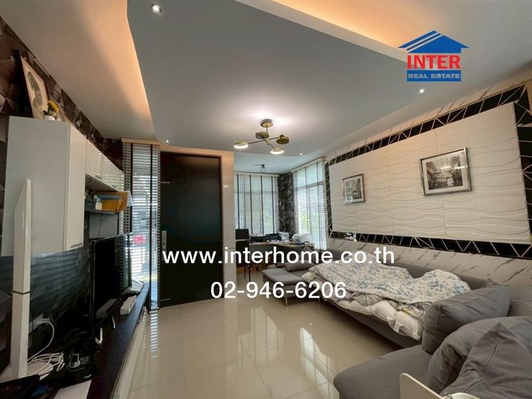 บ้านเดี่ยว 2 ชั้น 57.9 ตร.ว. หมู่บ้านมัณฑนารามอินทรา วงแหวน ใกล้แฟชั่นไอส์แลนด์ ถนนกาญจนาภิเษก-วงแหวน ถนนรามอินทรา เขตคันนายาว กรุงเทพมหานคร รูปที่ 4