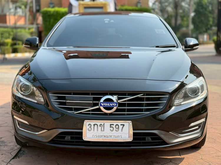 Volvo S60 2014 1.6 Drive Sedan เบนซิน เกียร์อัตโนมัติ ดำ รูปที่ 2