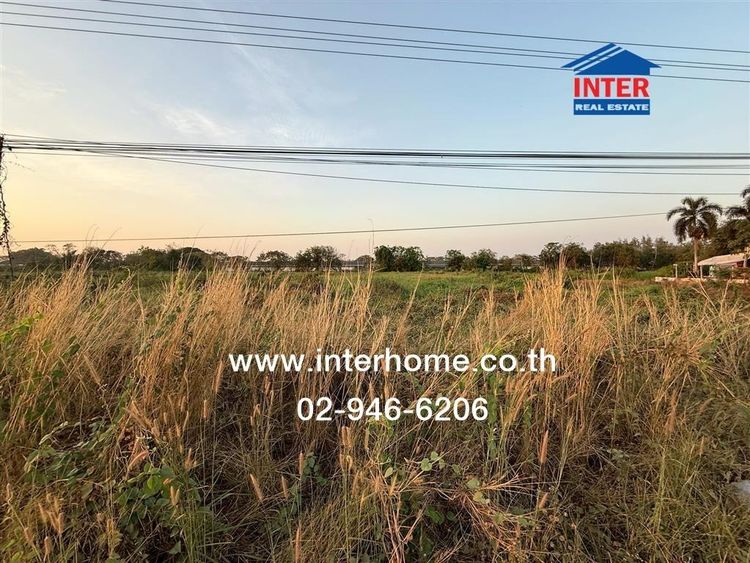 ที่ดินเปล่า 11 ไร่ 41.1 ตร.ว. ที่ดิน ตรงข้ามปั้มคาลเท็กซ์ สาขา ทิพย์หิรัณ ปิโตรเลียม ที่ดินถนนปทุมธานี-บางเลน บางเลน นครปฐม รูปที่ 3