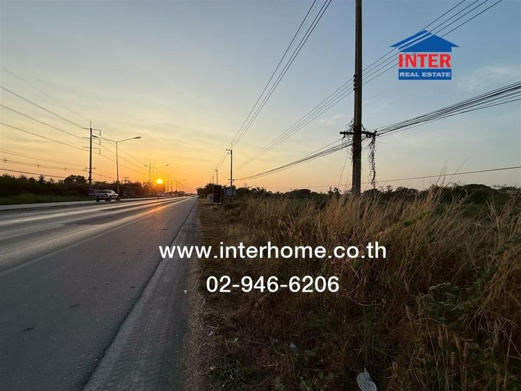 ที่ดินเปล่า 11 ไร่ 41.1 ตร.ว. ที่ดิน ตรงข้ามปั้มคาลเท็กซ์ สาขา ทิพย์หิรัณ ปิโตรเลียม ที่ดินถนนปทุมธานี-บางเลน บางเลน นครปฐม รูปที่ 4