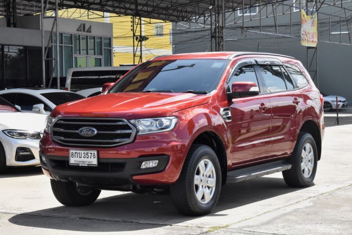 Ford Everest 2019 2.0 Trend Utility-car ดีเซล เกียร์อัตโนมัติ แดง รูปที่ 3