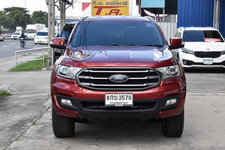 Ford Everest 2019 2.0 Trend Utility-car ดีเซล เกียร์อัตโนมัติ แดง รูปที่ 2
