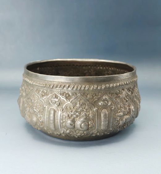ขันเงินเก่า โบราณ รูปที่ 3