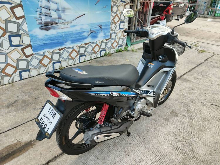 🛵ยังไงก็ขาย Finn ปี 62 เครื่องดี สีสวย สตาร์ทมือ เล่มชุดโอนครบ+เปลี่ยนถ่ายน้ำมันเครื่องฟรี ส่งฟรี30 ก.ม รูปที่ 6