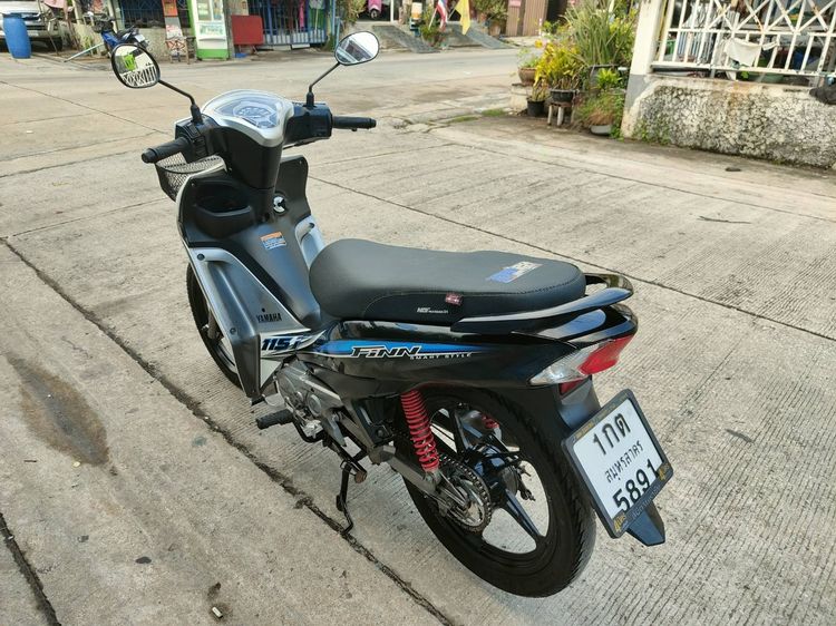 🛵ยังไงก็ขาย Finn ปี 62 เครื่องดี สีสวย สตาร์ทมือ เล่มชุดโอนครบ+เปลี่ยนถ่ายน้ำมันเครื่องฟรี ส่งฟรี30 ก.ม รูปที่ 5