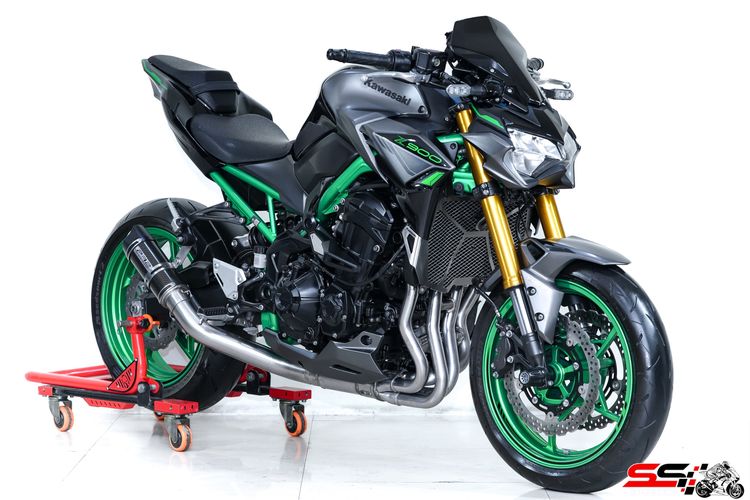 KAWASAKI Z900 SE จอสี ปี2025 วิ่งน้อย 8,000 km ไมล์แท้ มือเดียว ท่อ PR2 EXHAUST SYSTEM รถสวยมากสภาพป้ายแดง รูปที่ 8